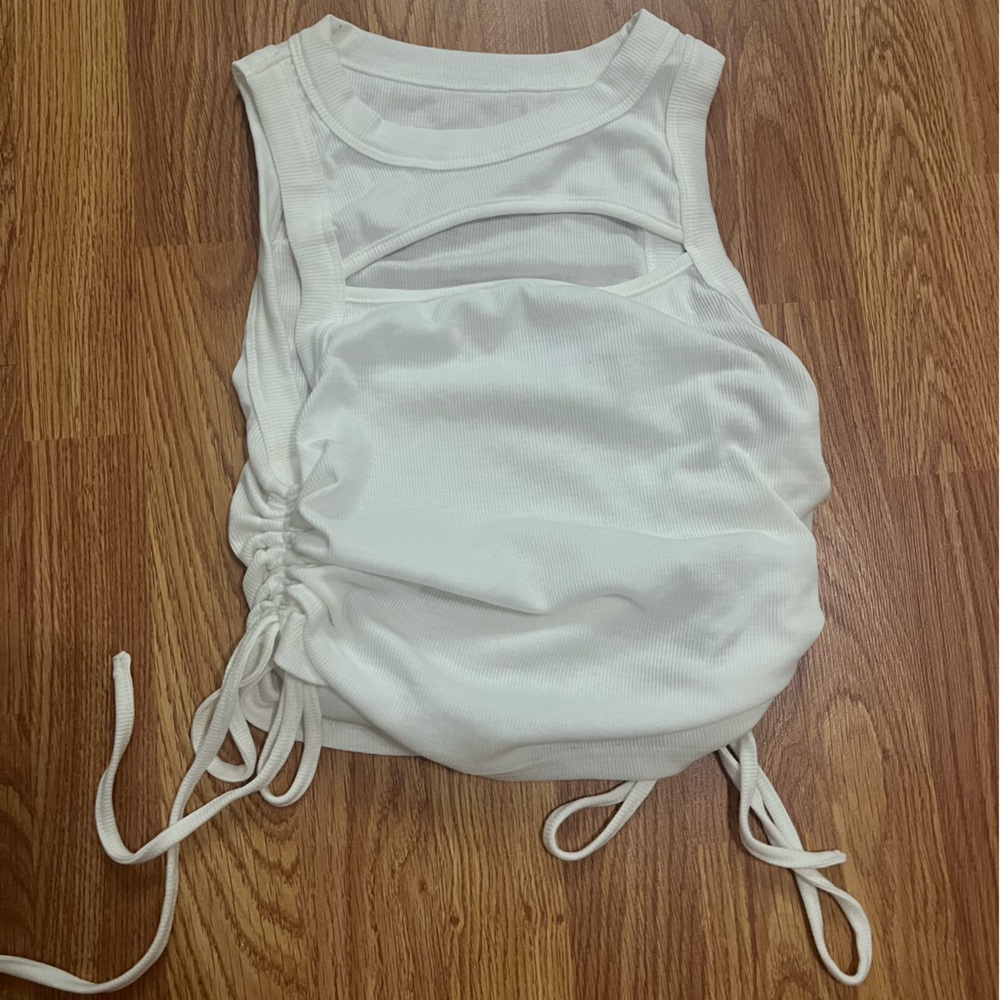 Shein White Tank Top